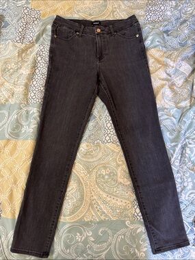 Express Jeans skinny, Black Women's Jeans, USED SKINNY JEANS MID RISE